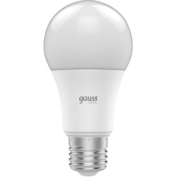 Лампа GAUSS BASIC A60 13,5W 1250LM 3000K Е27 LED 1/10/50