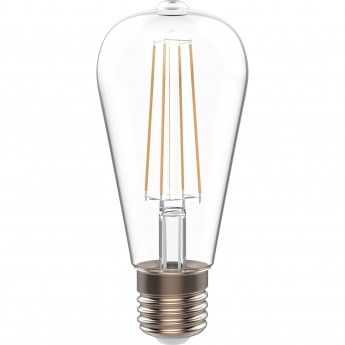 Лампа GAUSS BASIC FILAMENT А60 3W 300LM 2400К Е27 GOLDEN LED 1/10/100