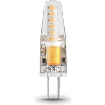 Лампа GAUSS BASIC G4 12V 2W 190LM 4100K силикон LED 1/20/200