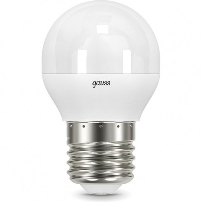 Лампа GAUSS BLACK LED GLOBE E27 7W 3000K STEP DIMMABLE 105102107-S