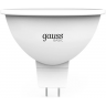 Лампа GAUSS ELEMENTARY MR16 12V 7W 530lm 3000K GU5.3 LED 1/10/100 11517