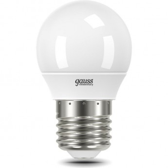 Лампа GAUSS ELEMENTARY Шар 10W 750LM 6500K Е27 LED 1/10/100