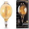 Лампа GAUSS FILAMENT BT180 8W 620lm 2400К Е27 golden flexible LED 152802008