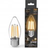 Лампа GAUSS FILAMENT Свеча 7W 550lm 2700К Е27 LED 103802107