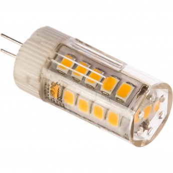 Лампа GAUSS G4 12V 4W 400lm 2700K керамика LED 1/10/200