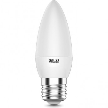 Лампа GAUSS LED ELEMENTARY CANDLE 8W E27 4100K