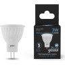 Лампа GAUSS MR11 3W 300lm 6500K GU4 LED 132517303