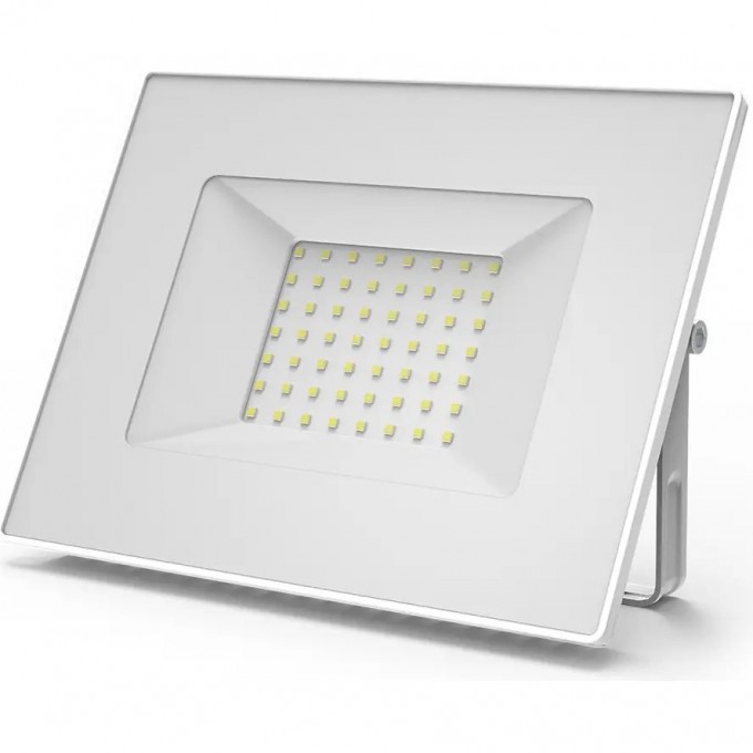 Прожектор GAUSS ELEMENTARY 50W 4500lm 6500K 200-240V IP65 белый LED 613120350