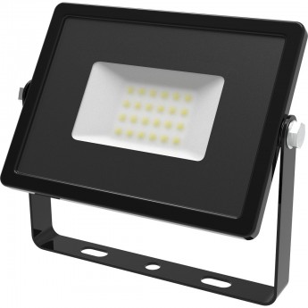Прожектор светодиодный GAUSS ELEMENTARY 20W 1400LM IP65 зеленого свечения черный корпус
