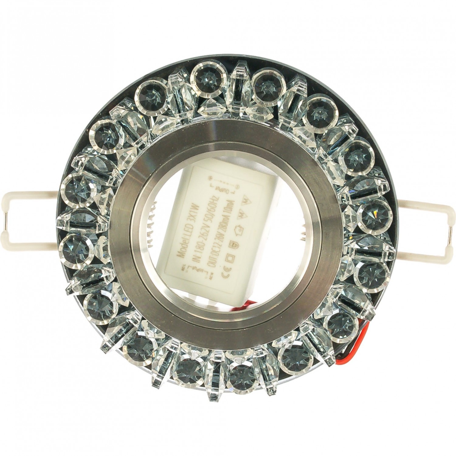 Светильник GAUSS BACKLIGHT Черный/Кристалл/Хром Gu5.3 BL035. Купить ...