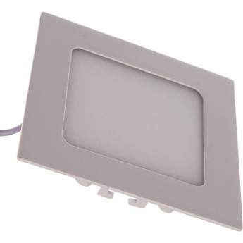 Светильник GAUSS SLIM квадрат 360lm 180-265V монтаж Ø105*105 120*120*22 LED 1/20