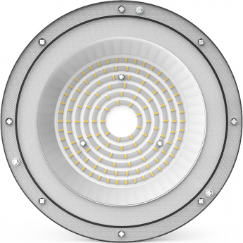 Светильник промышленный GAUSS LED UFO LITE IP65 D250*75 100W 10000lm 5000K 200-250V 1/20