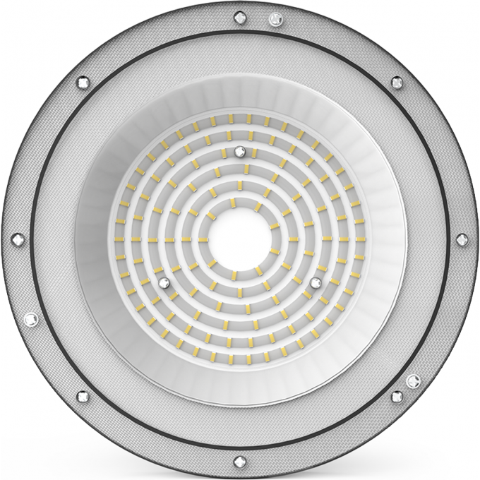 Светильник промышленный GAUSS LED UFO LITE IP65 D290*80 150W 15000lm 5000K 200-250V 1/10 821534315